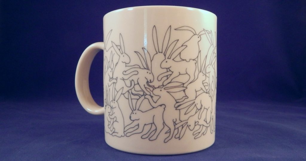 Taylor & Ng Animates Series Rabbit Coffee Mug